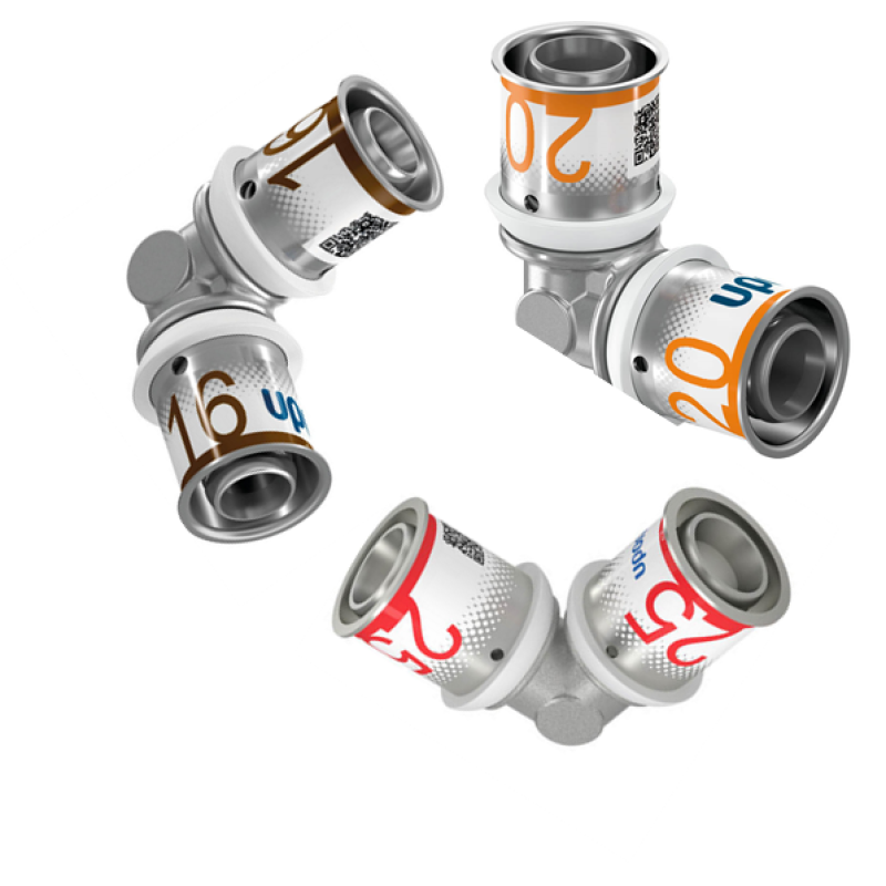 Uponor S-press - Knie koppeling alle maten